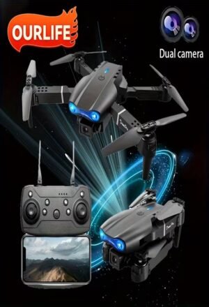 OURLIFE E99 Dron Plegable con Cámara Doble
